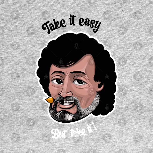 Terence McKenna by PsilocyBram